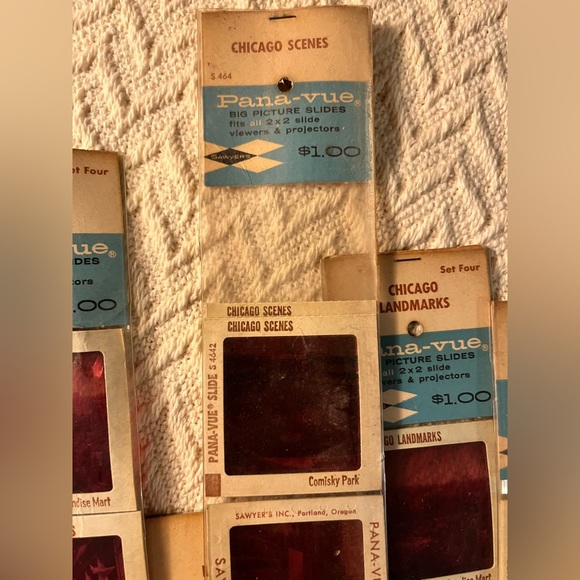 Vintage Sawyers Pana-Vue 2×2 Slide Viewer With l Slides - Picture 5 of 8